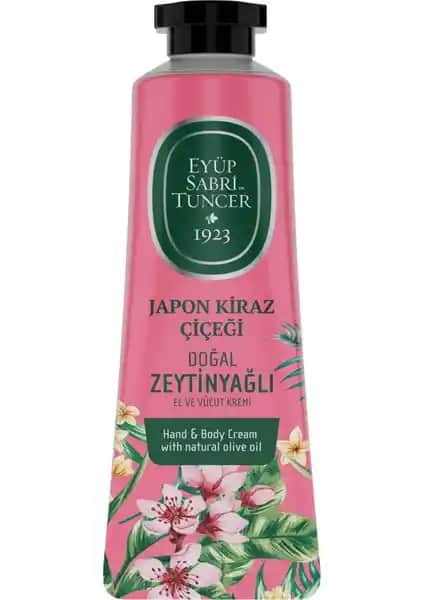 Japon Kiraz Çiçeği Temalı Doğal ve Vegan El ve Vücut Kremi Ürün İncelemesi