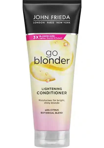 John Frieda Sarı Saçlara Özel Işıltı Veren Saç Bakım Kremi Ürünü ve Kullanım İpuçları