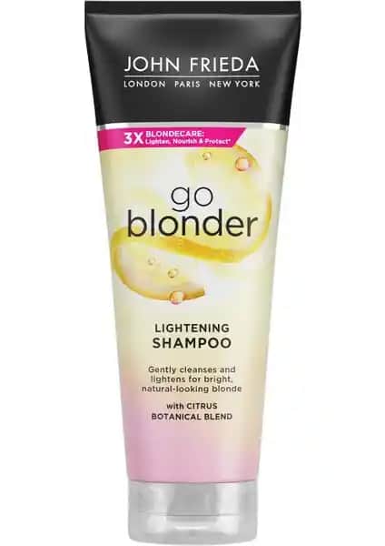 John Frieda Sarı Saçlara Özel Işıltı Veren Şampuan Parlak ve Canlı Saçlar İçin Güvenilir Bir Seçenek