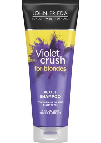 John Frieda Sarı Saçlara Özel Menekşe Özlü Mor Şampuan Renk Koruma ve Parlaklık Sağlar