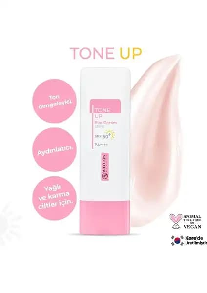 K-Lotus Tone Up Güneş Koruyucu Krem: Yüksek Koruma ve Doğal Parlaklık Sağlayan Formül