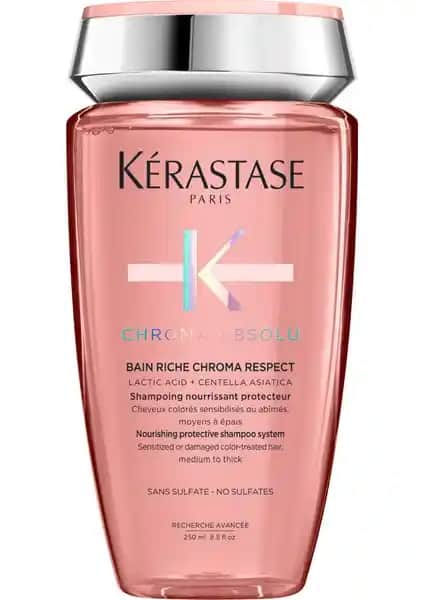 Kerastase Chroma Absolu Bain Riche: Boyalı Saçlar İçin Renk Koruyucu ve Besleyici Şampuan