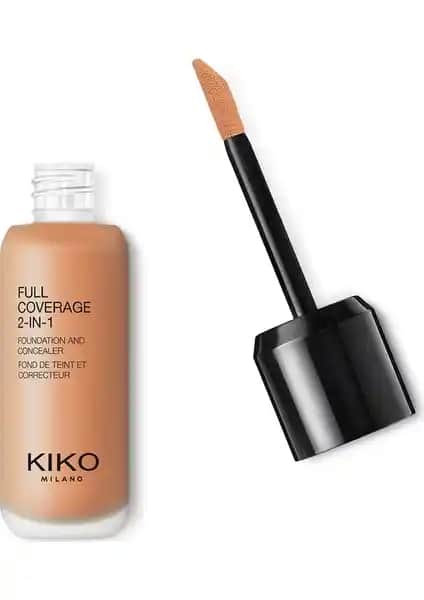 Kiko Full Coverage 2-İn-1 Fondöten ve Concealer: Yüksek Kapatıcılık ve Doğal Görünüm