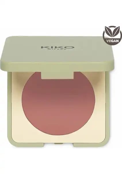 KikoMilano Green Me Blush 102 Doğal ve Hafif Organik Allık - Güçlü ve Sağlıklı Görünüm İçin