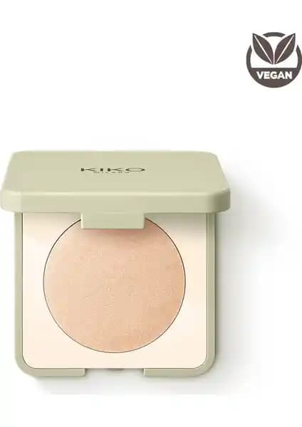 KikoMilano Green Me Highlighter 01 Doğal Işıltı ve Sağlıklı Parlaklık Sunan Makyaj Ürünü