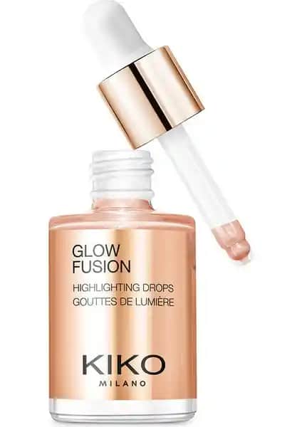KikoMilano Kıko Highlighter Glow Highlighting Drops 02: Doğal ve Parlak Görünüm Sağlayan Makyaj Ürünü