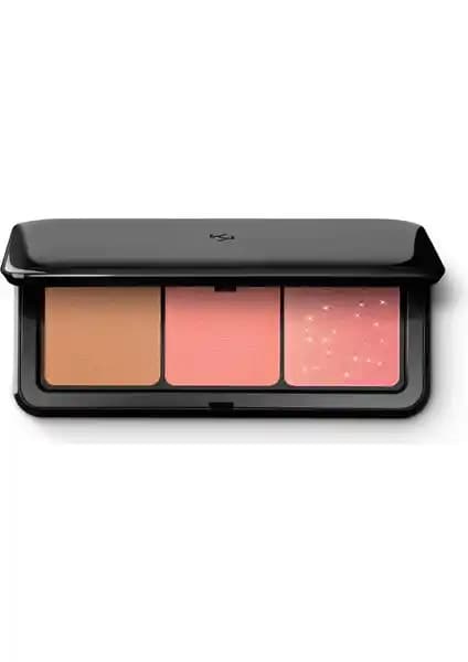 KikoMilano Pudra Allık ve Bronzer Paleti 01 Coral Çok Yönlü Makyaj İçin Uygun