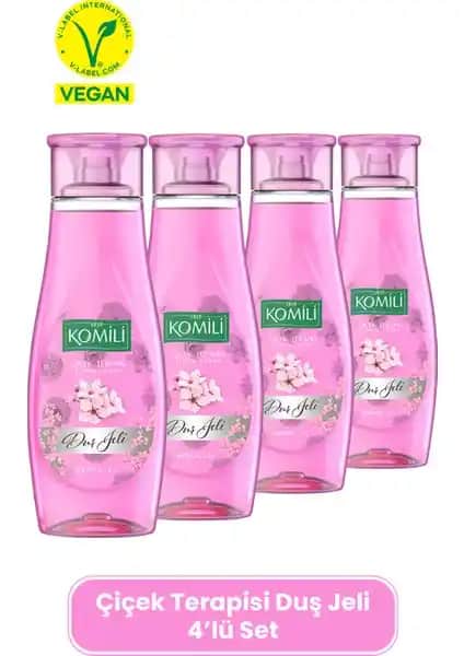 Komili Çiçek Terapisi Vegan Duş Jeli Seti Baharın Tazeliği ve Doğa Dostu Bakım Deneyimi