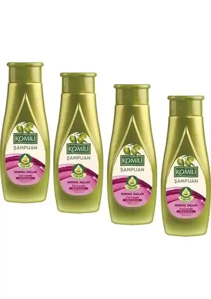 Komili Normal Saçlar İçin 2'si 1 Arada Kremli Şampuan Doğal İçeriklerle Saç Sağlığını Destekler