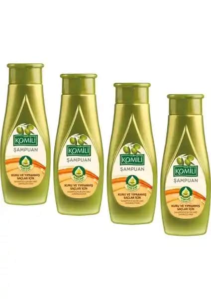 Komili Şampuan Kuru ve Yıpranmış Saçlar İçin Doğal ve Güçlendirici Bakım Çözümü