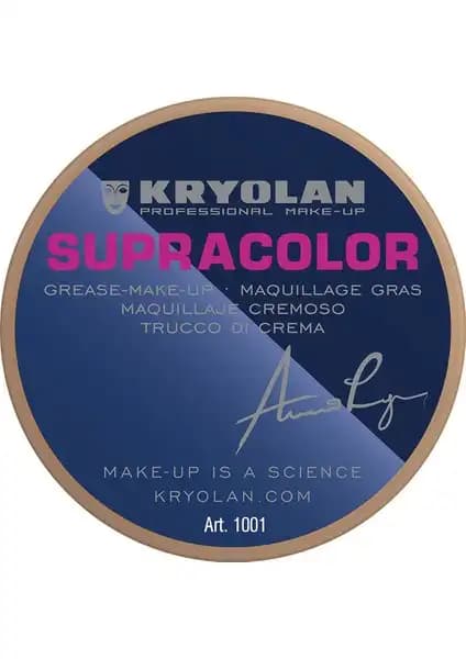 Kryolan Supracolor Fondöten 8 ml yüksek kapatıcılık ve uzun süre kalıcılık sağlayan ürün