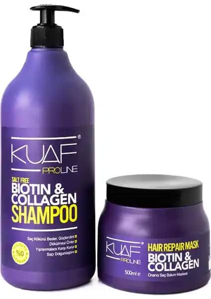 Kuaf Sülfatsız Biotin Şampuanıyla Saçlarınızı Güçlendirin ve Dolgunlaştırın