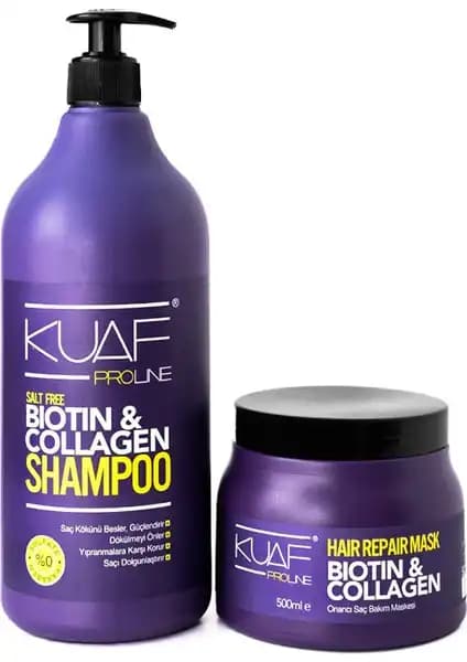 Kuaf Sülfatsız Biotin Şampuanıyla Saçlarınızı Güçlendirin ve Dolgunlaştırın