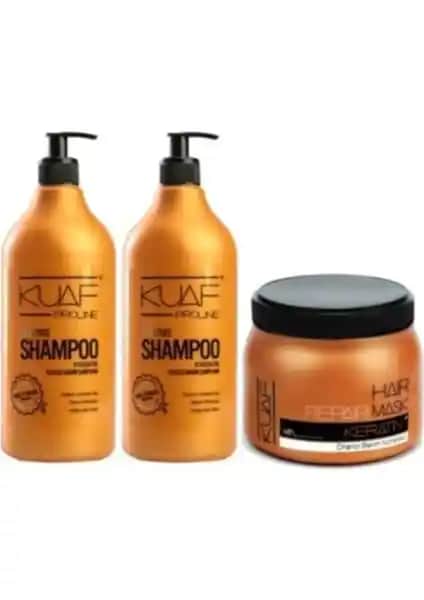Kuaf Tuzsuz Şampuan ve Keratin Maskesi ile Saçlarınızda Doğal Güzellik ve Güç Kazanın