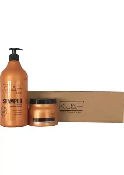 Kuaf Tuzsuz Şampuan ve Keratin Maskesi: Saç Sağlığı ve Parlaklık İçin Doğal Çözüm