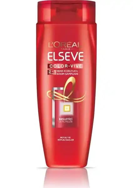 L'Oréal Paris Elseve Colorvive 2'li Şampuan: Boyalı Saçlar İçin Renk Koruma ve Parlaklık Sağlayan Ürün