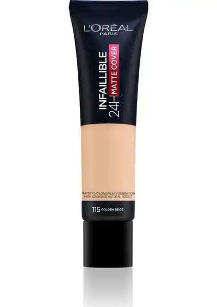 L'Oréal Paris Infaillible 24H Mat Fondöten: Yüksek Kapatıcılık ve Uzun Süreli Mat Görünüm