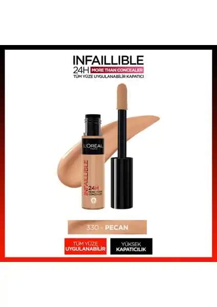 L'Oréal Paris Infaillible Kapatıcı 330 Pecan: Uzun Süreli ve Doğal Makyaj İçin