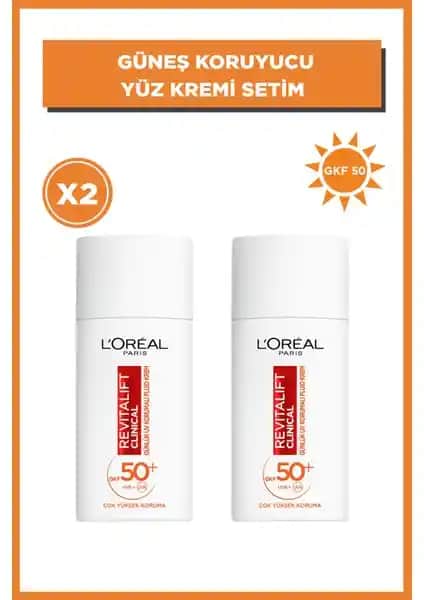 L'Oréal Paris Revitalift Vitamin C UV Fluid Seti: Güneş Koruyucu ve Nemlendirici Özellikleri