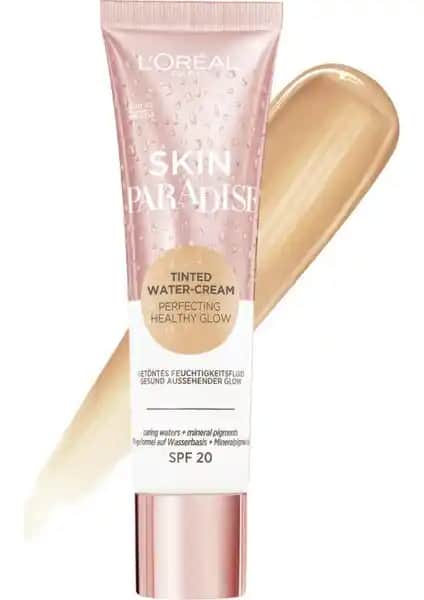 L'Oréal Paris Skin Paradise Su Bazlı Renkli Nemlendirici 02 Light Cilt Bakımında Yeni Bir Dönem