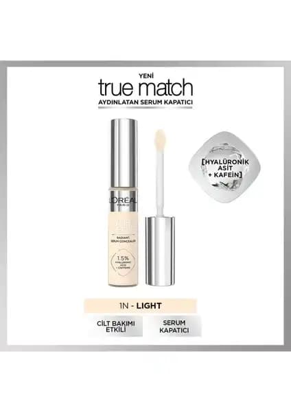 L'Oréal Paris True Match Aydınlatan Serum Kapatıcı ile Kusursuz Makyaj Deneyimi