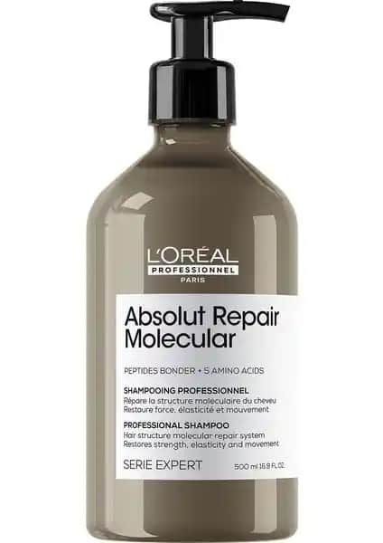 L'Oréal Professionnel Absolut Repair Molecular Onarıcı Şampuan: Saçlar İçin Güçlü ve Doğal Bakım
