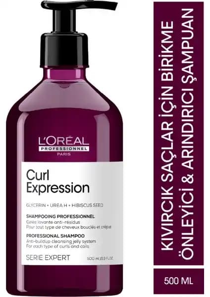 L'Oréal Professionnel Curl Expression Kıvırcık ve Bukleli Saçlar İçin Bakım Şampuanı