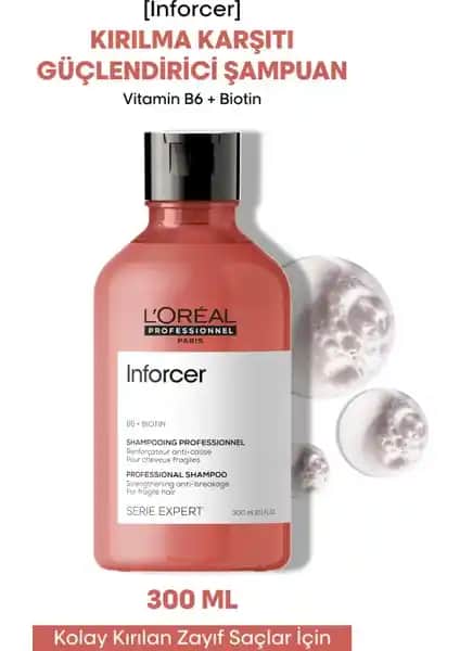 L'Oréal Professionnel Inforcer Kırılma Karşıtı Güçlendirici Şampuan Ürün Özellikleri ve Kullanım Tavsiyeleri