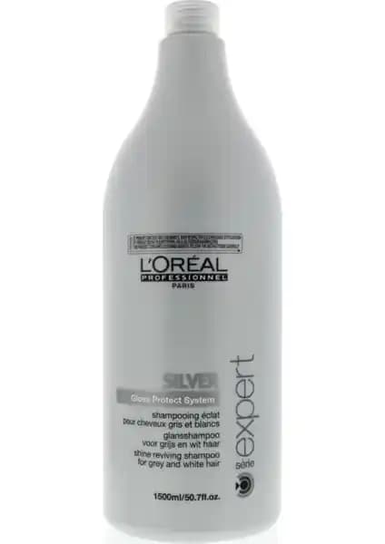 L'Oréal Professionnel Seri Uzman Silver Şampuan Gri ve Beyaz Saçlar İçin Renk Koruyucu Ve Parlaklık Artırıcı