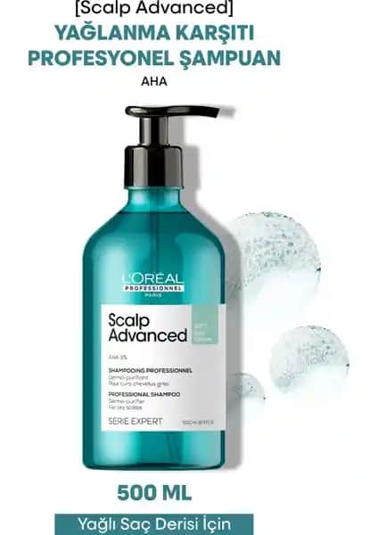 L'Oréal Professionnel Serie Expert Scalp Advanced Yağlanma Önleyici Profesyonel Şampuan