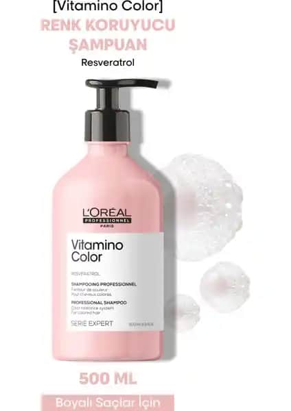 L'Oréal Professionnel Vitamino Color Renk Koruyucu Şampuan ile Saçlarınızı Koruyun