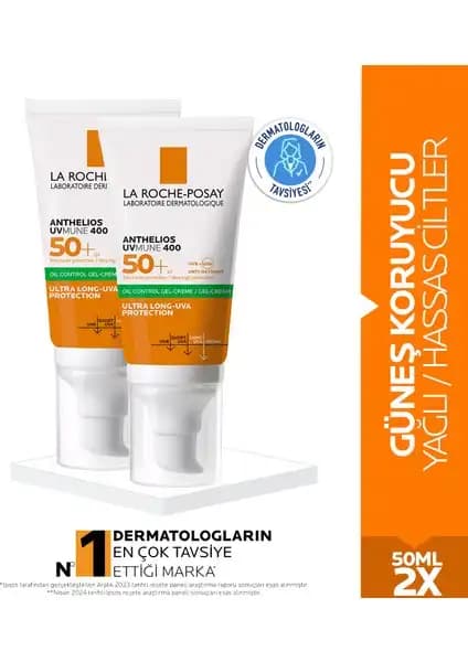 La Roche-Posay Antehlios Uvmune 400 SPF50+ Güneş Koruyucu Yağlı ve Hassas Ciltler İçin
