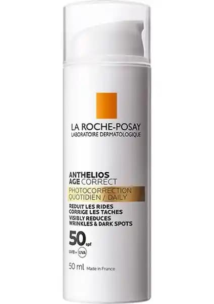 La Roche-Posay Anthelios Age Correct SPF 50 Güneş Kremi: Hassas Ciltler İçin Yüksek Koruma
