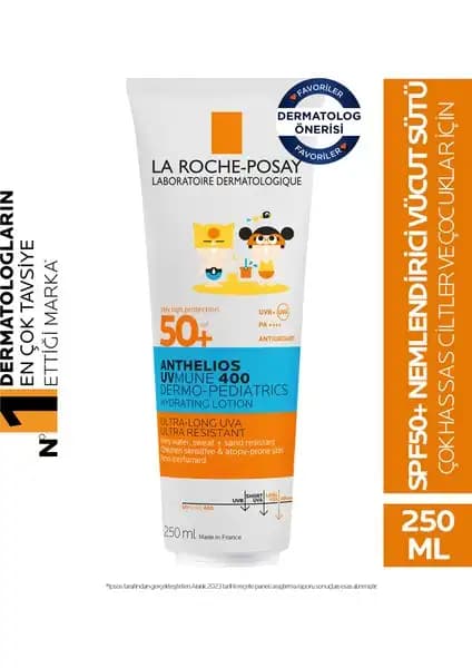 La Roche-Posay Anthelios Dermo Pediatrics Hidratasyonlu Güneş Koruyucu Süt SPF50+