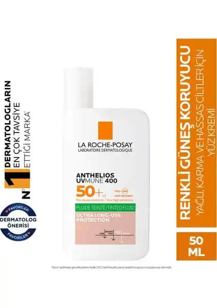 La Roche-Posay Anthelios Yağ Kontrol Fluid SPF50+ Renkli Güneş Koruyucu Özellikleri ve Kullanımı