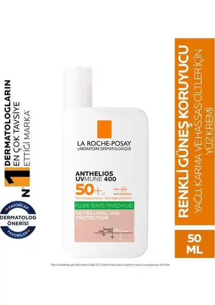 La Roche-Posay Anthelios Yağ Kontrol Fluid SPF50+ Renkli Güneş Koruyucu Özellikleri ve Kullanımı