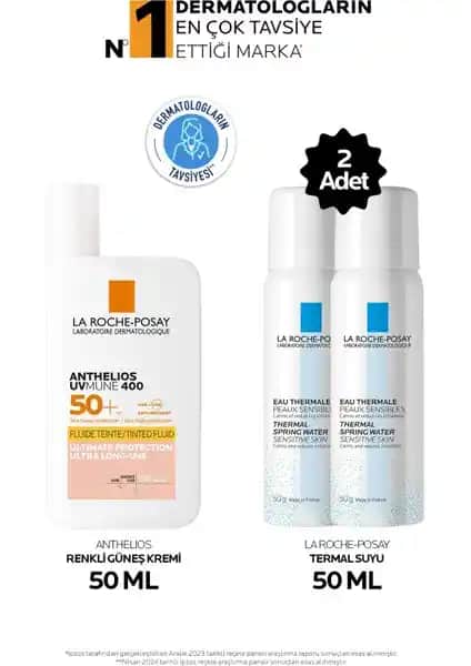 La Roche-Posay Güneş Koruyucu Cilt Bakım Seti 50+ SPF ile Güvenli Güneş Koruması