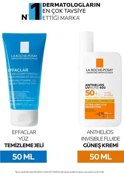La Roche-Posay Güneş Koruyucu ve Temizleme Seti: Güçlü ve Güvenilir Cilt Bakımı