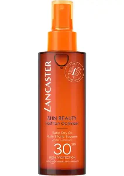 Lancaster Sun Beauty Satin Dry Oil SPF30 Güneş Koruma ve Bronzlaştırıcı Yağ