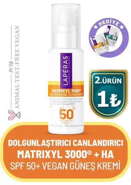 Laperas Yüksek Koruma 50+ SPF Matrixyl 3000 Su Bazlı Güneş Kremi Özellikleri ve Kullanımı