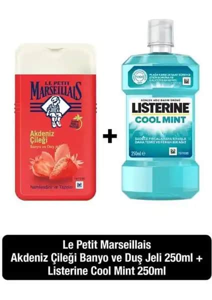 Le Petit Marseillais Akdeniz Çileği Duş Jeli ve Listerine Cool Mint Ağız Bakım Suyu İncelemesi