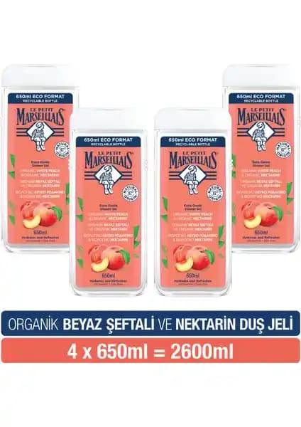 Le Petit Marseillais Beyaz Şeftali ve Nektarin Duş Jeli Avantajlı Paket İncelemesi
