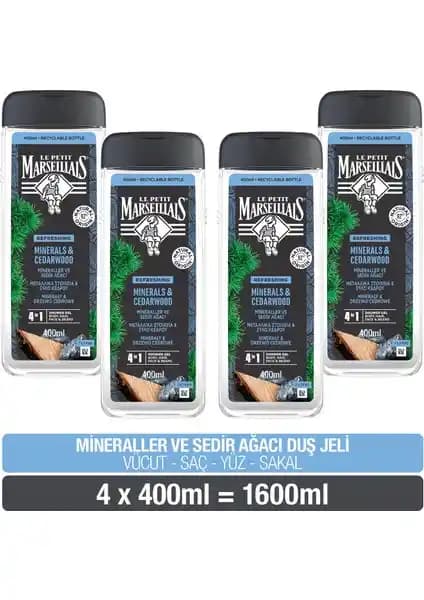 Le Petit Marseillais Mineral ve Sedir Ağacı Duş Jeli: Doğal ve Ferahlatıcı Temizlik İçin Güvenilir Seçenek