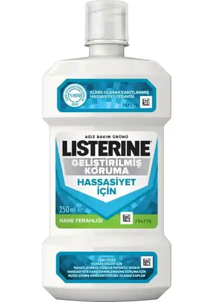 Listerine Advanced Defence Hassasiyet İçin Geliştirilmiş Koruma Ağız Bakım Suyu Özellikleri ve Faydaları
