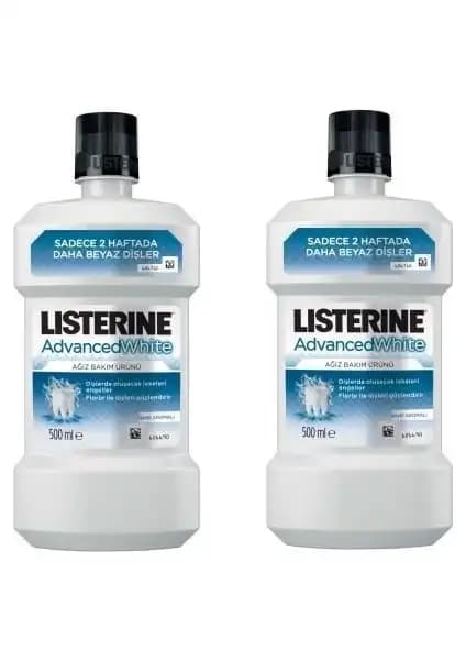 Listerine Advanced White Ağız Bakım Suyu ile Diş Beyazlatma ve Temizlik Çözümü