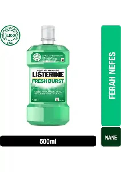 Listerine Ağız Bakım Suyu 500 ml: Güçlü ve Ferahlatıcı Ağız Hijyeni Çözümü