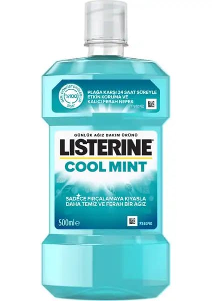 Listerine Cool Mint 500 ml ile Günlük Ağız Bakımında Etkili ve Sürdürülebilir Çözüm