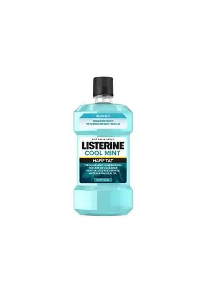 Listerine Cool Mint Alkolsüz Hafif Tat 500 ml ile Günlük Ağız Hijyeninizi Güçlendirin