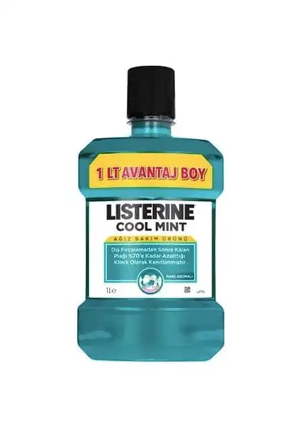 Listerine Cool Mint Gargara Nane Aromalı 1000 ml ile Etkili Ağız ve Diş Sağlığı Koruması
