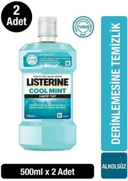 Listerine Cool Mint Hafif Tat Alkolsüz Ağız Bakım Suyu İncelemesi ve Kullanım Rehberi